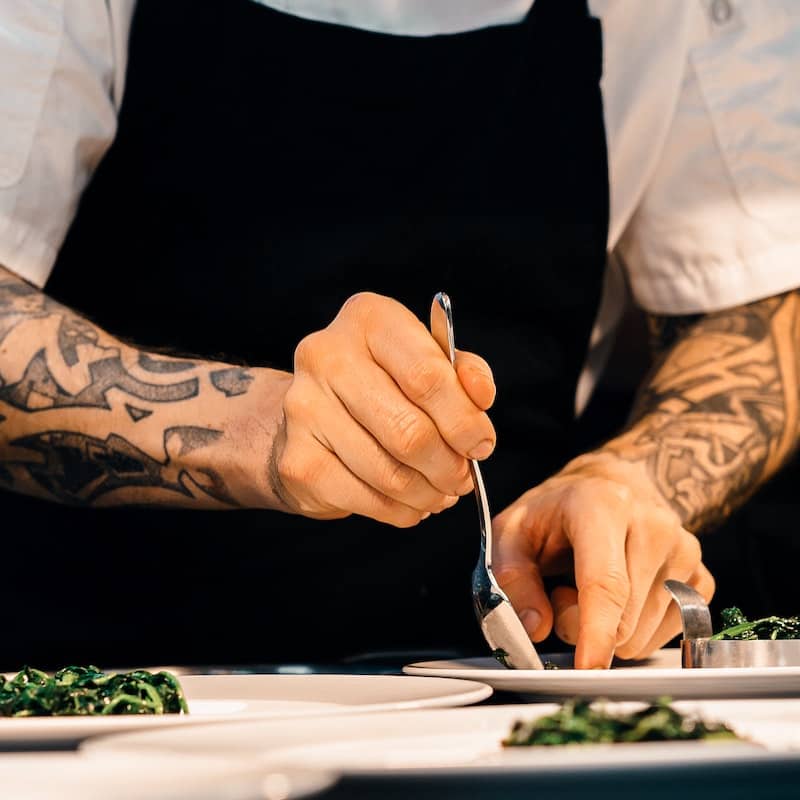 Photo of beautifully prepared food