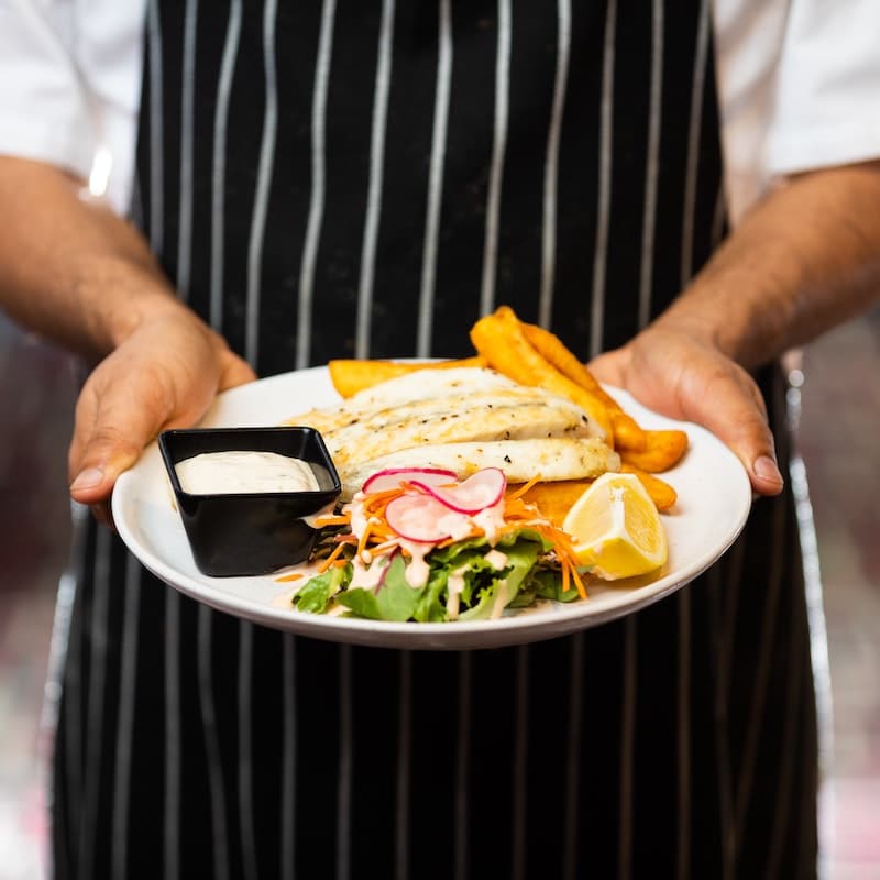 Photo of beautifully prepared food